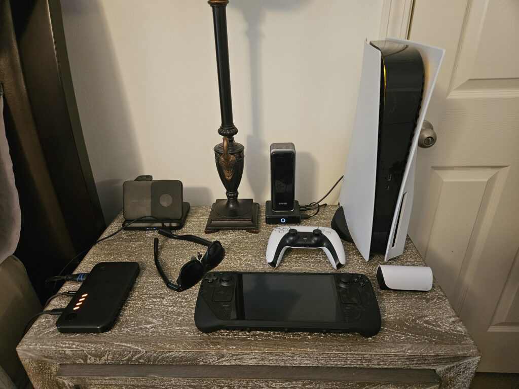Nightstand PS5 battlestation