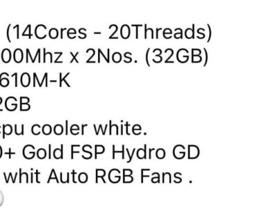 My cousin wants to sell me his desktop