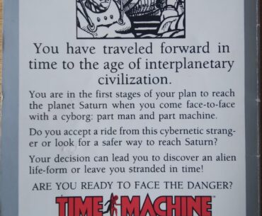 Dug out this old piece of cyberpunk literature from 1985, which was also my childhood introduction to the genre.
