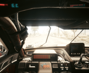 I'd drive in first person if I could see anything xD