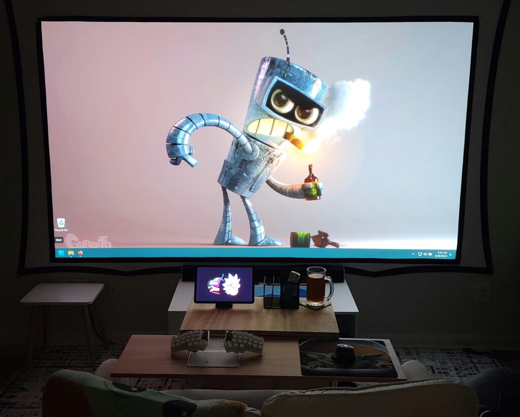 My comfy setup