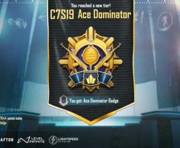 Reached ace dominator for the first time in 5yrs