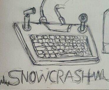 More "Snow Crash" Inspired Drawings...