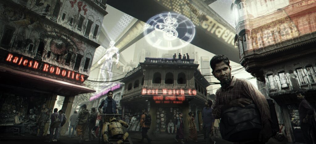 Choor Bazaar (thief market) making an Indian punk world image series. Thoughts ?