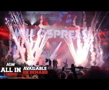 Professional wrestler Will Ospreay having Assasins's Creed inspired entrance last sunday, narrated by Ezio Auditore.