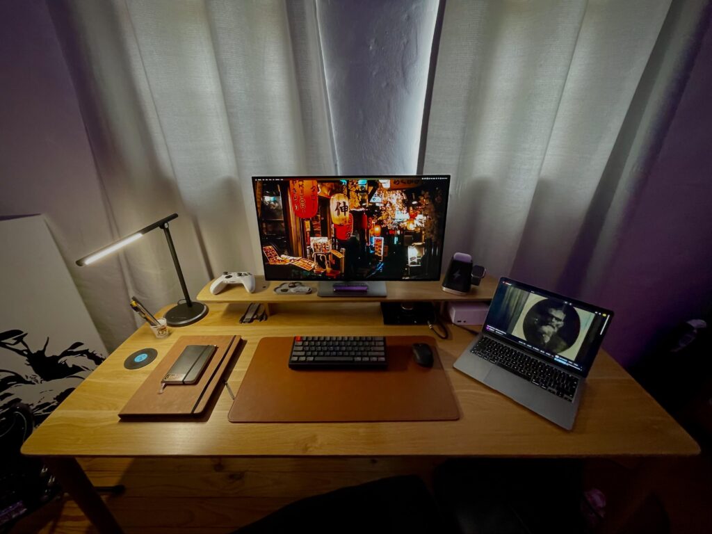 My cozy office setup.