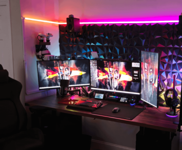 One half of my battlestation room is complete