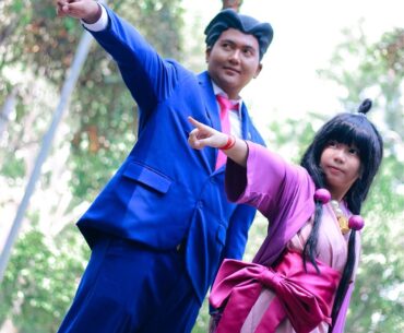 [OC] Phoenix Wright and Maya Fey Cosplay from Ace Attorney