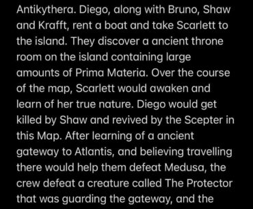 Cancelled Chaos Maps Story info