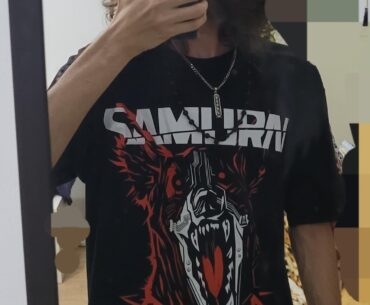 Sick ass SAMURAI shirt I got custom-made