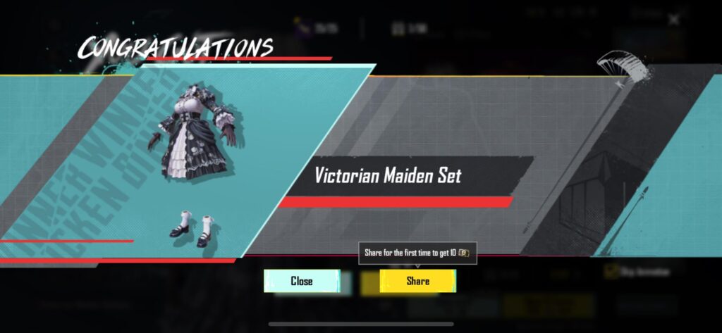 Got this for 18 UC today 🤩 the backpack is impossible to get though 😤