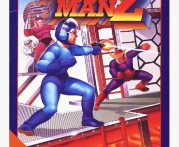 Mega man 2 north american version cover of nes , a work of art