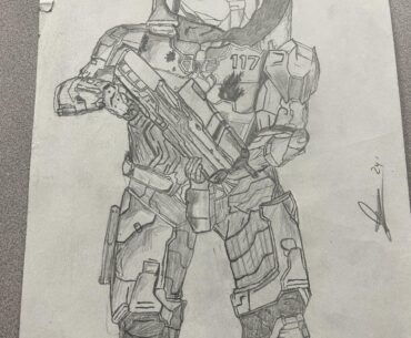 I drew Master Chief!