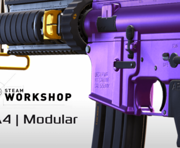 My first CS2 skin submission... would appreciate a look! (M4A4 Modular)