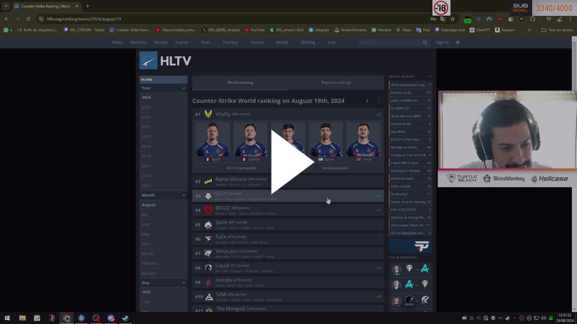 Big hint from KrL about a big leak to come regarding one of the Top 5 teams Big hint from KrL about a big leak to come regarding one of the Top 5 teams