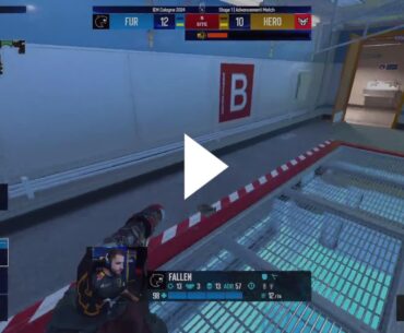 Sjuush kills the defuser to get to 11 against Furia´s 12.