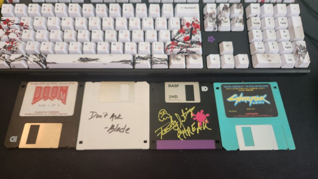Any floppy disk collectors?