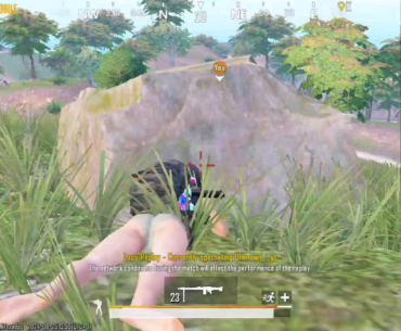 Is it really possible to spray with MG3 like this?