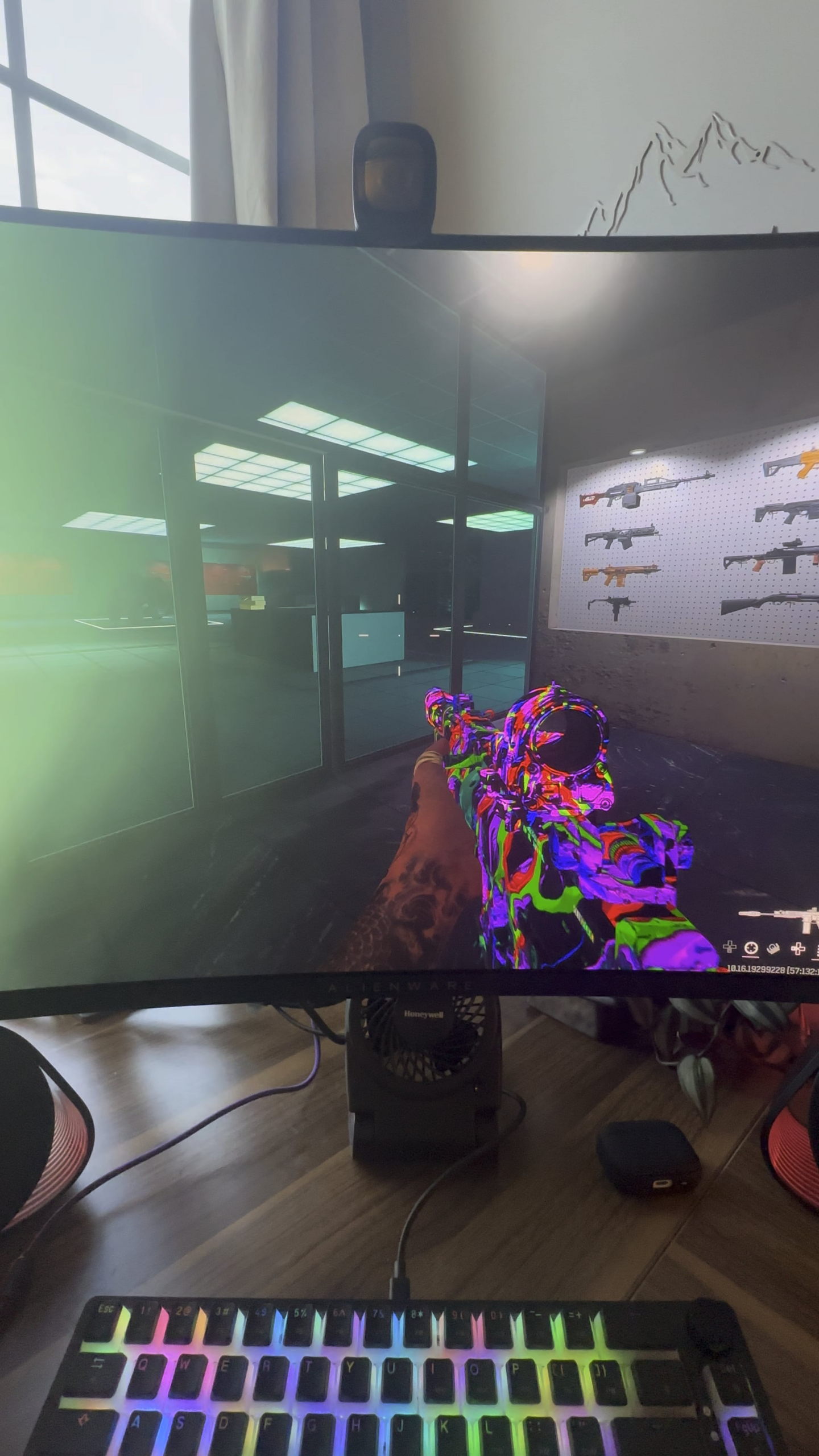 Weird lighting/ graphics glitching Weird lighting/ graphics glitching