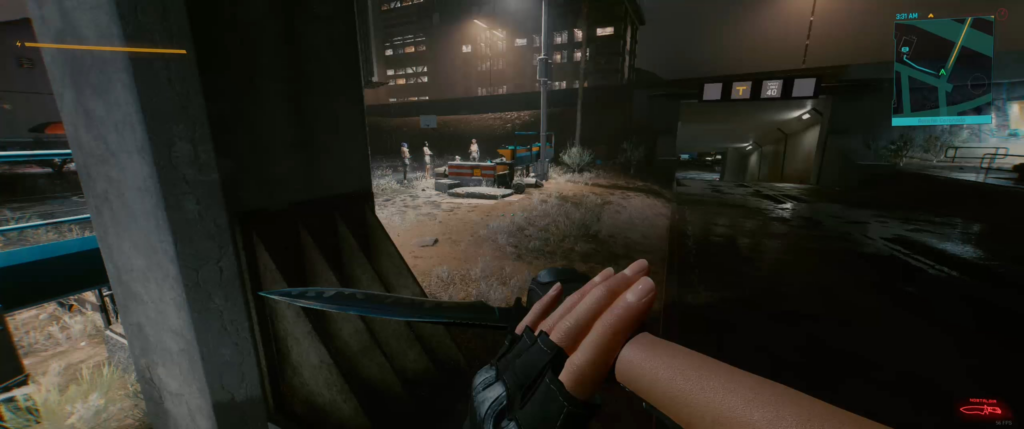 perfect end to a fight