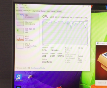 My cpu is at 96+ and disk at 100% for no reason