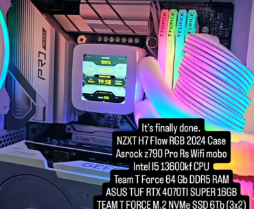 Grew up in a 3rd world country where the average monthly wage is 250$, now in the US and I finally build the thing I've wanted since I was 13, a decent gaming PC. Feels good and it was fun putting it together