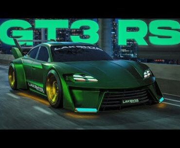 Porsche Taycan Turbo GT3 RS Concept.