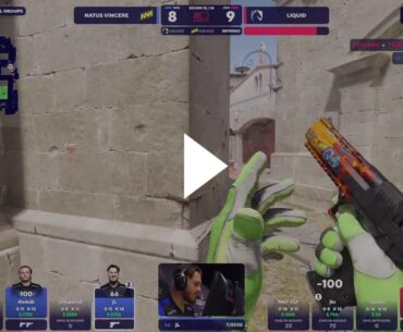 ultimate 1v3 post-plant vs NAVI