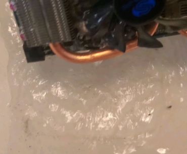 Ran out of canned air when pulling apart the old PC