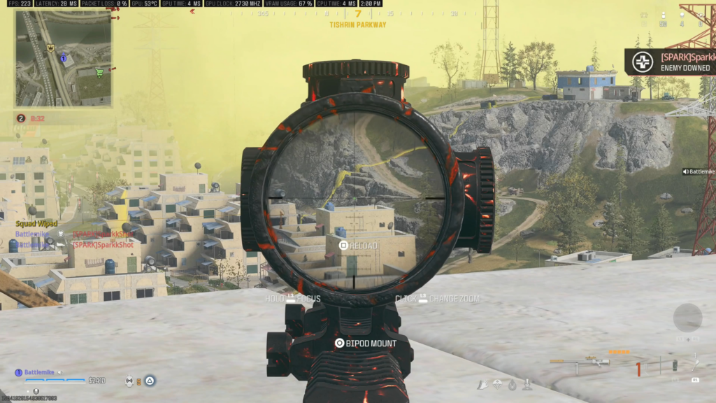 I Got A Bit Excited. My Longest Snipe Ever in Warzone