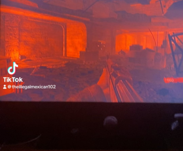 made call of duty world at war zombies scarier with the red filter on my xbox