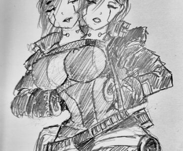 Cyberpunk Taddols sketch by me