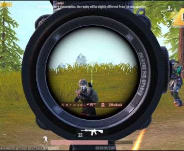 Don't disturb me while I'm looting a crate, or I will open a scope on you close range