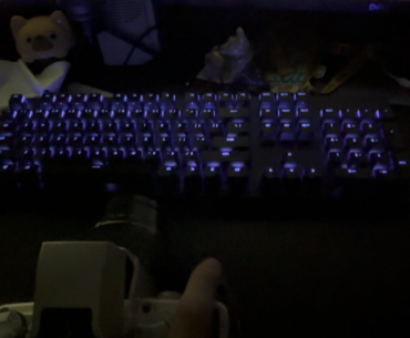 How am i remotely controlling my keyboard with my camera flash??