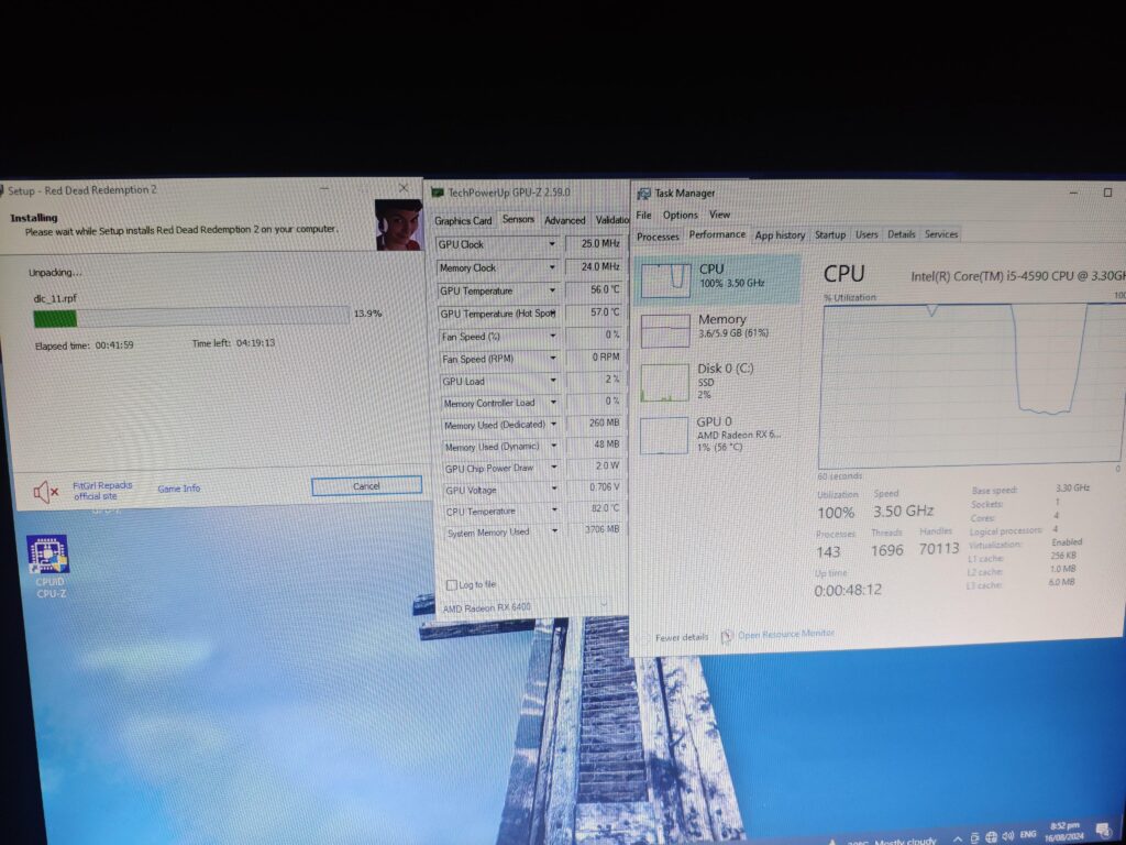 Does upgrading ram decreases installation time?