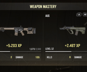 What does weapon xp do?