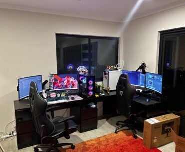 Redone mine and my partners setup