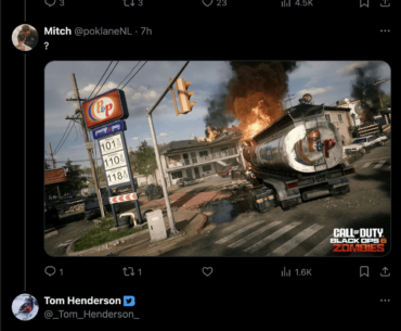 According to Tom Henderson, the starting area of Liberty Falls is the top of the gas station