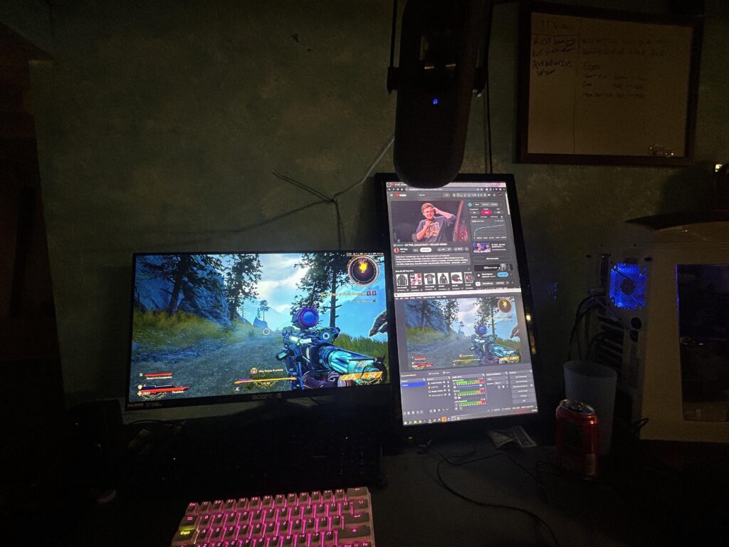Rate my set up😂