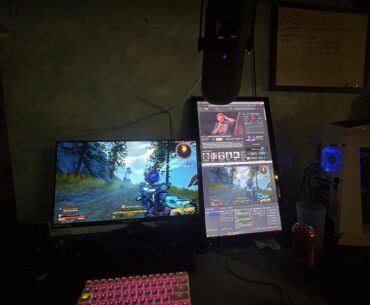 Rate my set up😂