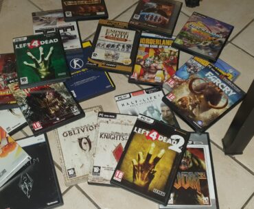 How my steam library started