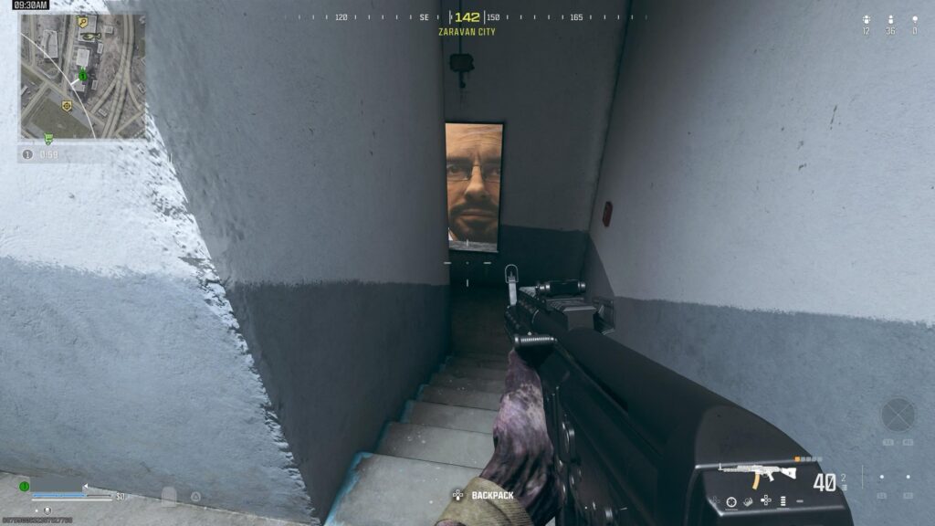 Bit of a jump scare this morning …