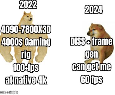 To those I debated with in 2022 for saying games had shitty optimization lately, and I said it was their hardware not the games. Time has brought karma upon me and I publicly apologize. Games are indeed terribly optimized.