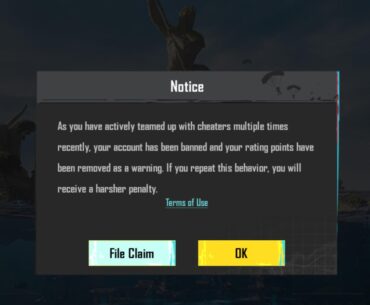 Account Ban