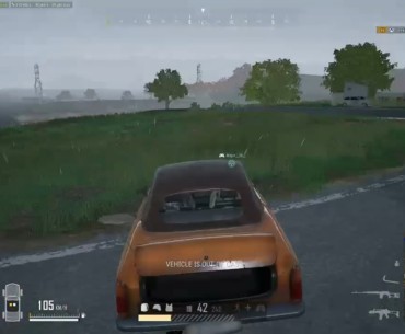 Car preferred a different spot to park.