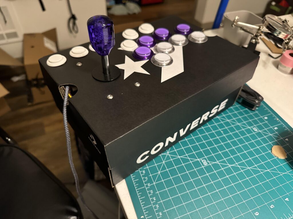 DIY arcade stick fun