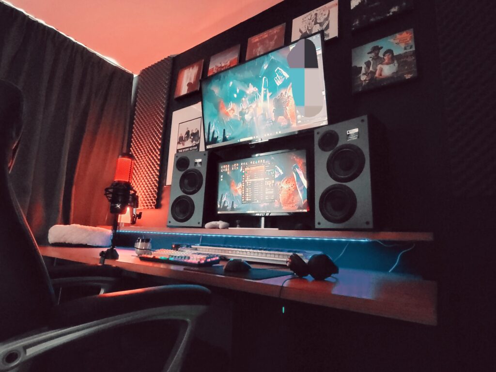 My studio/gameroom