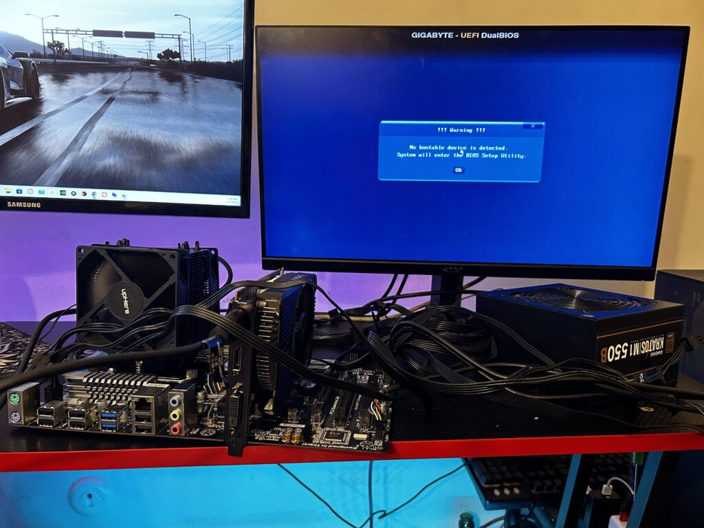 Bought a non running gaming pc for cheap and finally after tinkering with it for the last couple days, i found the issue… it had a dead motherboard