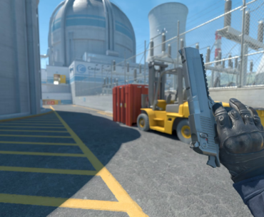 Reimagined one of my old concepts from CS:GO, now it's a sticker called "Deal with the Dealer" with a lenticular effect.