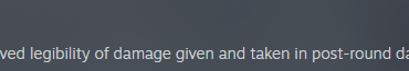 The new damage report looks awful, and the red text is annoying to read for my colourblind friend. I have no such issues, but even so it's just uglier than the old version!